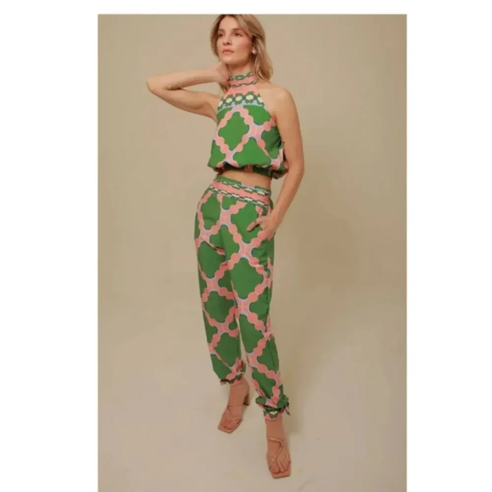 Lavi by MajoLavi Tulum Pants XS Resort Vacation Summer‎ Spring